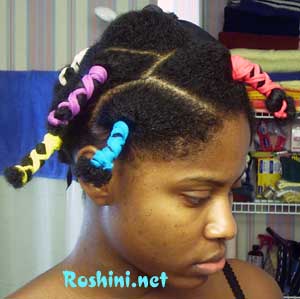 Banding Natural Hair